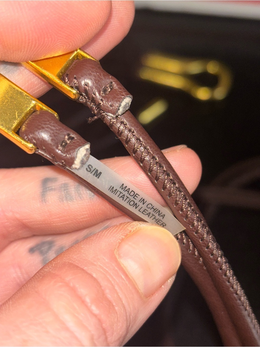 Faux Leather Belt - Picture 4 of 4